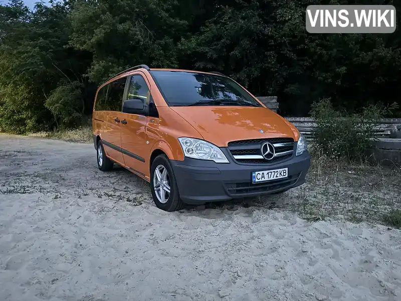 Мінівен Mercedes-Benz Vito 2011 2.14 л. Ручна / Механіка обл. Черкаська, Сміла - Фото 1/12