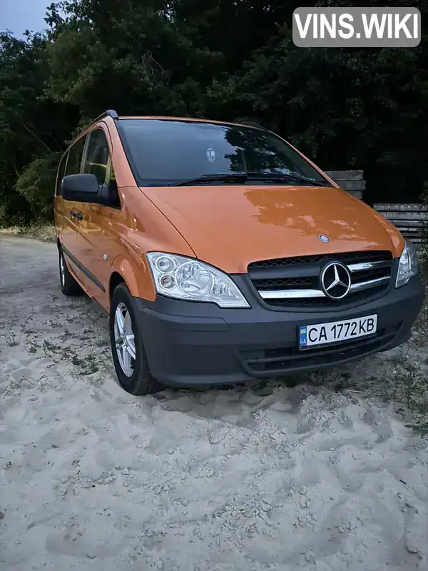 WDF63970313694337 Mercedes-Benz Vito 2011 Мінівен 2.14 л. Фото 2