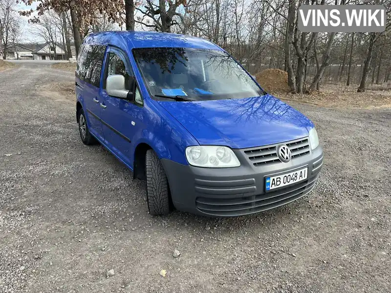 Мінівен Volkswagen Caddy 2004 1.9 л. Ручна / Механіка обл. Вінницька, Гайсин - Фото 1/9