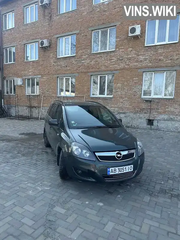 W0L0AHM75B2091254 Opel Zafira 2011 Мінівен 1.6 л. Фото 4