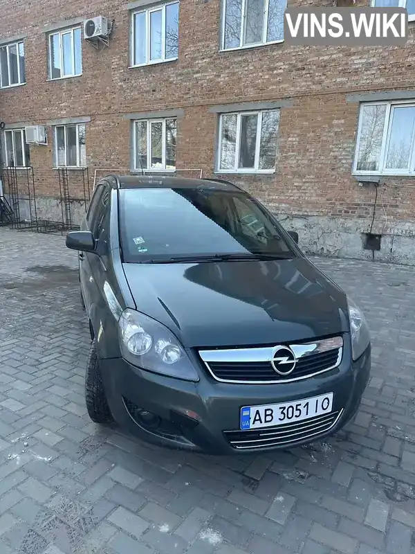 W0L0AHM75B2091254 Opel Zafira 2011 Мінівен 1.6 л. Фото 5