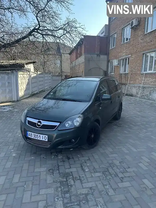 W0L0AHM75B2091254 Opel Zafira 2011 Мінівен 1.6 л. Фото 8