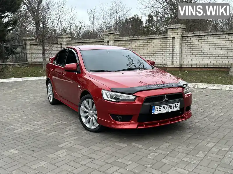 Седан Mitsubishi Lancer 2009 2 л. Автомат обл. Николаевская, Николаев - Фото 1/21