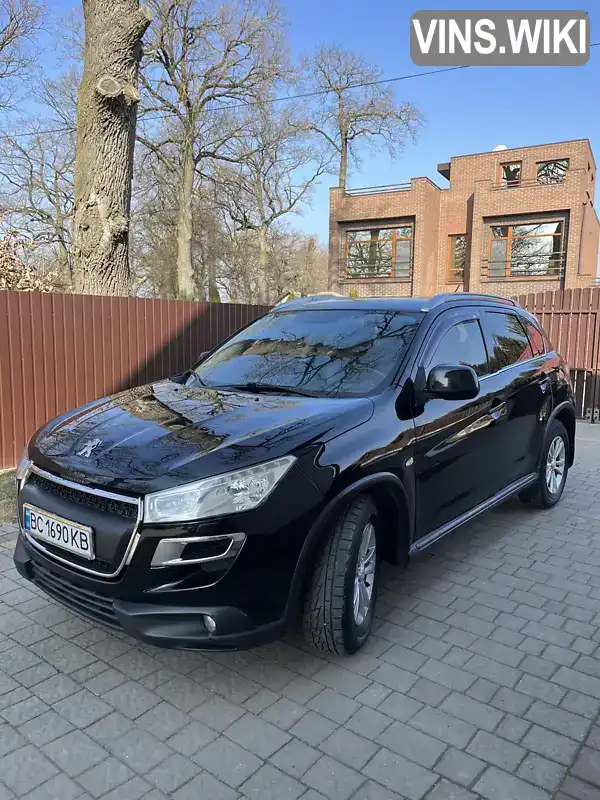 Позашляховик / Кросовер Peugeot 4008 2012 2 л. Варіатор обл. Львівська, Радехів - Фото 1/21