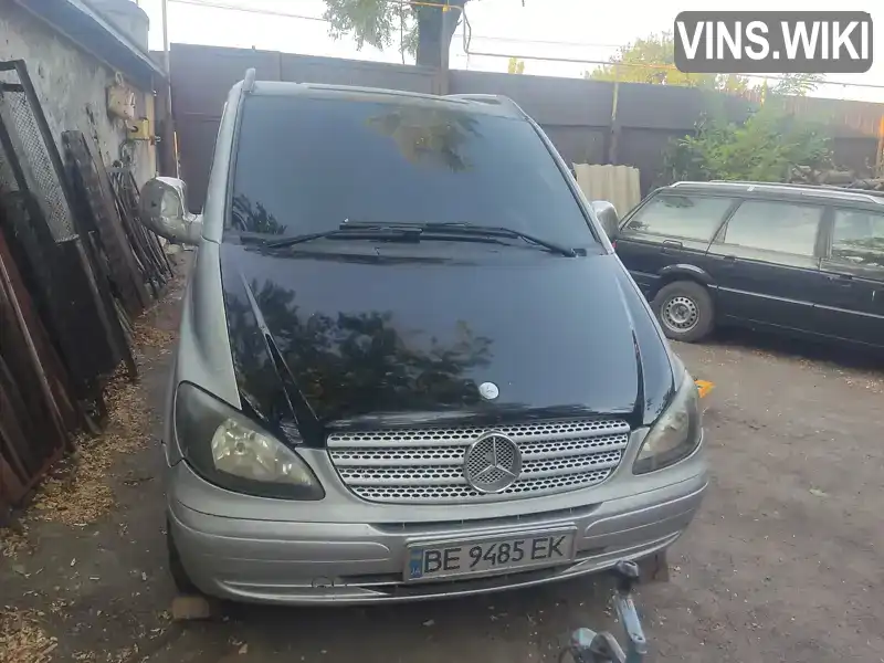 Мінівен Mercedes-Benz Vito 2003 2.15 л. Ручна / Механіка обл. Миколаївська, Веселинове - Фото 1/21