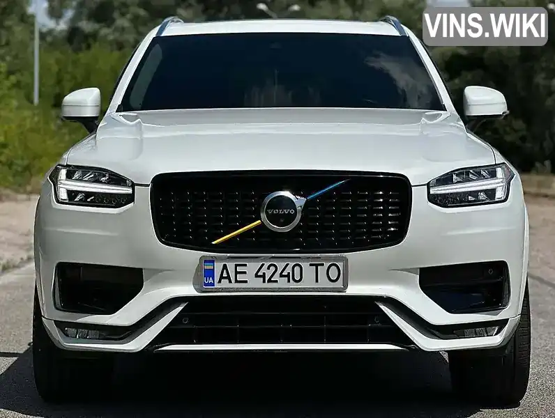 Внедорожник / Кроссовер Volvo XC90 2020 1.97 л. Автомат обл. Днепропетровская, Днепр (Днепропетровск) - Фото 1/21