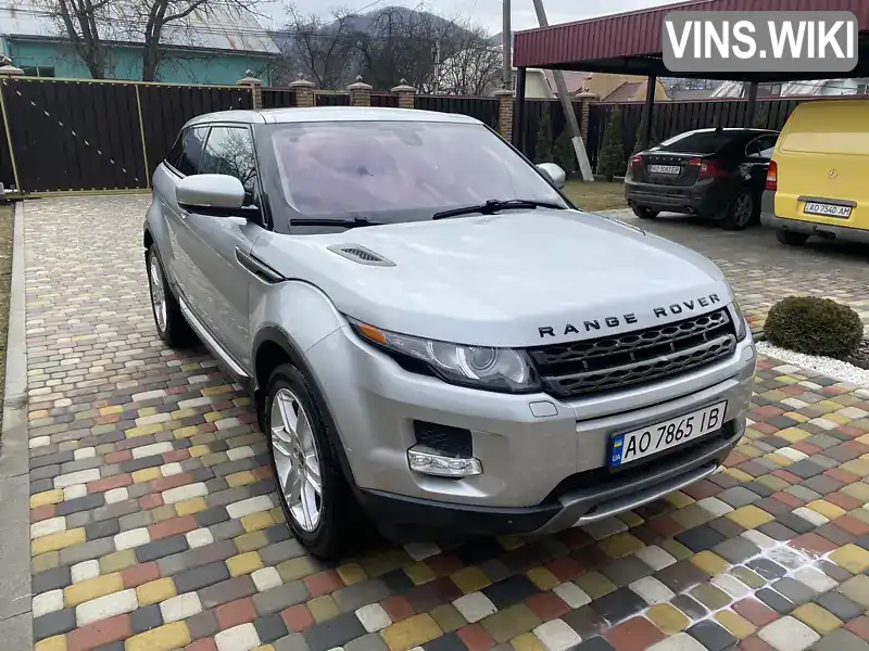 Позашляховик / Кросовер Land Rover Range Rover Evoque 2011 2 л. Автомат обл. Львівська, Львів - Фото 1/21