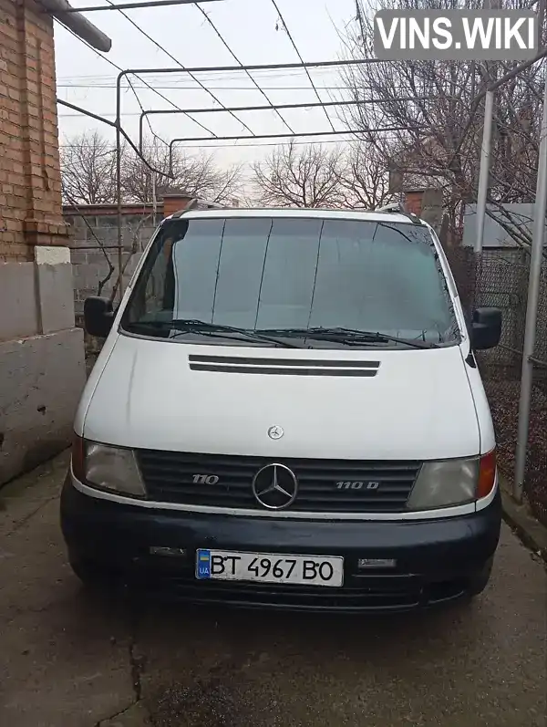 Мінівен Mercedes-Benz Vito 1997 2.3 л. Ручна / Механіка обл. Дніпропетровська, Кривий Ріг - Фото 1/9