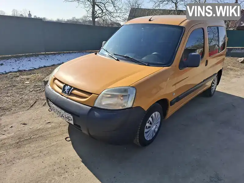 VF3GCWJYB96008837 Peugeot Partner 2003 Мінівен 1.87 л. Фото 8