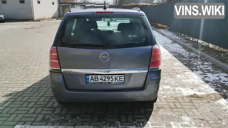 W0L0AHM7562034928 Opel Zafira 2005 Мінівен 1.91 л. Фото 4