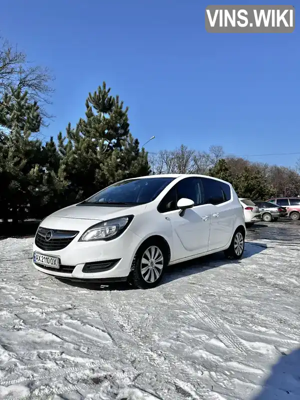 Мікровен Opel Meriva 2016 1.6 л. Ручна / Механіка обл. Миколаївська, Миколаїв - Фото 1/21