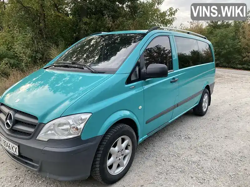 Мінівен Mercedes-Benz Vito 2013 2.1 л. Ручна / Механіка обл. Київська, Сквира - Фото 1/21