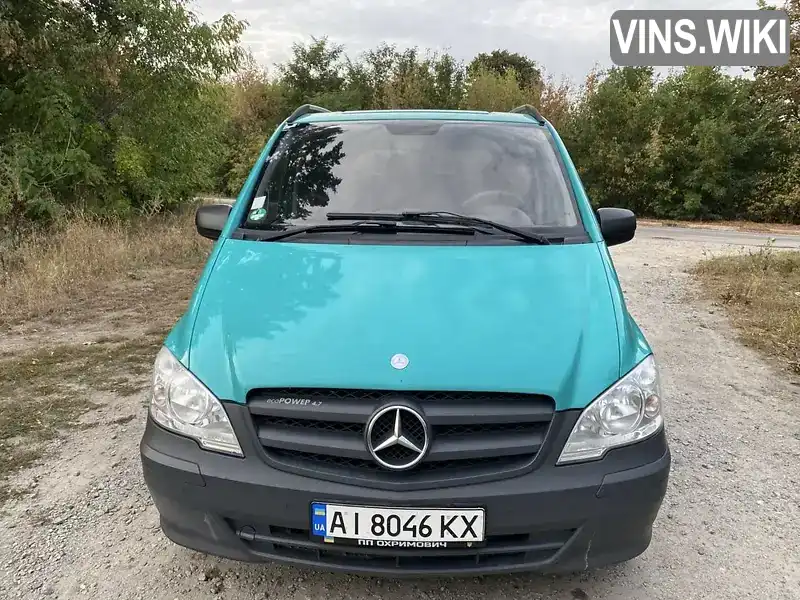 WDF63960313834679 Mercedes-Benz Vito 2013 Мінівен 2.1 л. Фото 2