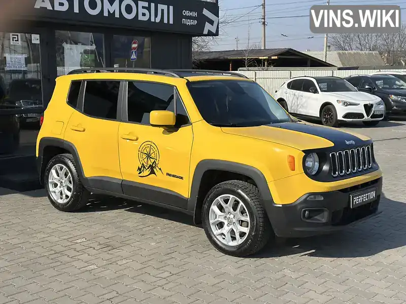 ZACCJBBT1GPE05091 Jeep Renegade 2016 Внедорожник / Кроссовер 2.36 л. Фото 2