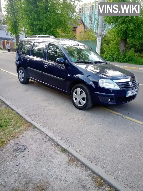 Универсал Dacia Logan MCV 2010 1.46 л. Ручная / Механика обл. Киевская, Ирпень - Фото 1/21