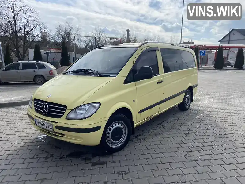 Мінівен Mercedes-Benz Vito 2004 2.2 л. Ручна / Механіка обл. Вінницька, Вінниця - Фото 1/18