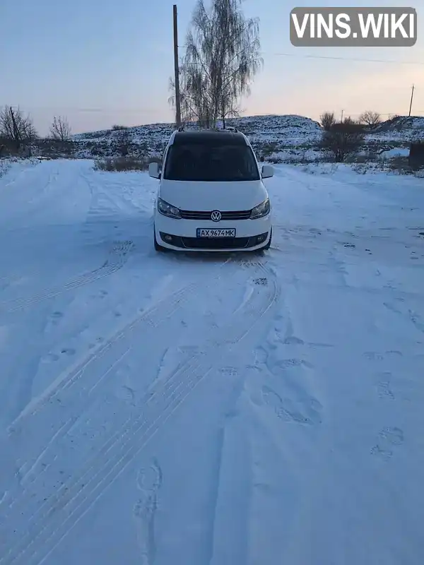 Мінівен Volkswagen Caddy 2013 2 л. обл. Харківська, Нова Водолага - Фото 1/19