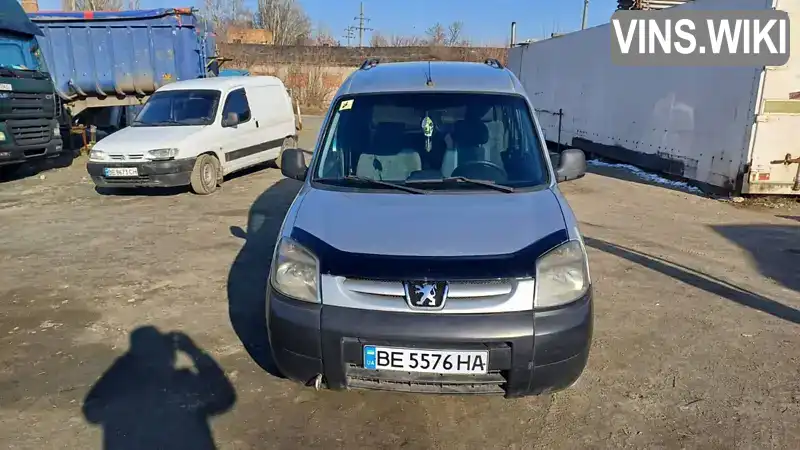 VF3GBWJYB96128541 Peugeot Partner 2005 Мінівен 1.87 л. Фото 2