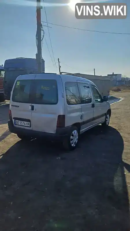 VF3GBWJYB96128541 Peugeot Partner 2005 Мінівен 1.87 л. Фото 3