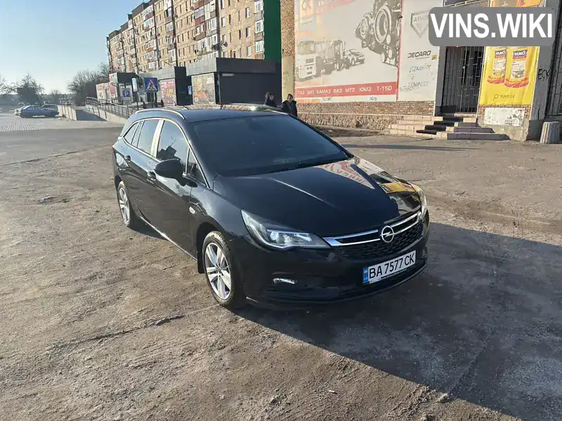 W0LBD8EJ1H8094561 Opel Astra 2017 Универсал 1.6 л. Фото 1