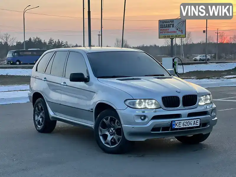 Позашляховик / Кросовер BMW X5 2004 3 л. Автомат обл. Дніпропетровська, Павлоград - Фото 1/21