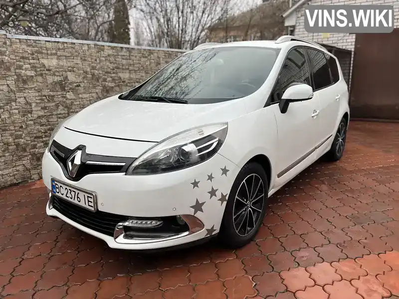 Мінівен Renault Grand Scenic 2015 1.6 л. Ручна / Механіка обл. Львівська, Львів - Фото 1/21