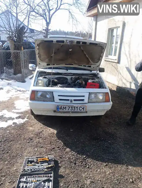 Хетчбек ВАЗ / Lada 2109 1991 1.1 л. Ручна / Механіка обл. Житомирська, Малин - Фото 1/5