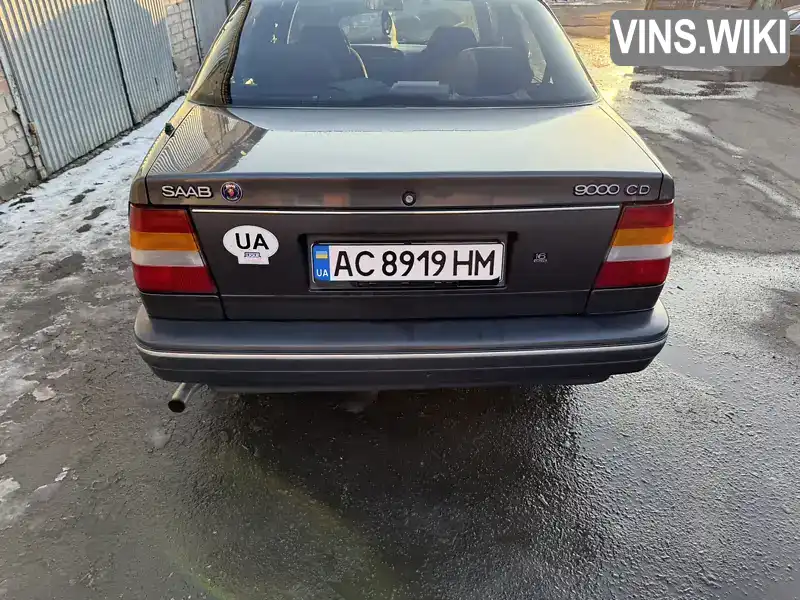 YS3CC45D5K2015472 Saab 9000 1989 Седан 1.99 л. Фото 9