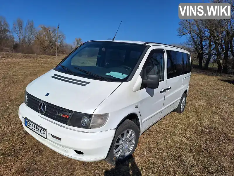 Мінівен Mercedes-Benz Vito 2003 2.15 л. Ручна / Механіка обл. Вінницька, Вінниця - Фото 1/21