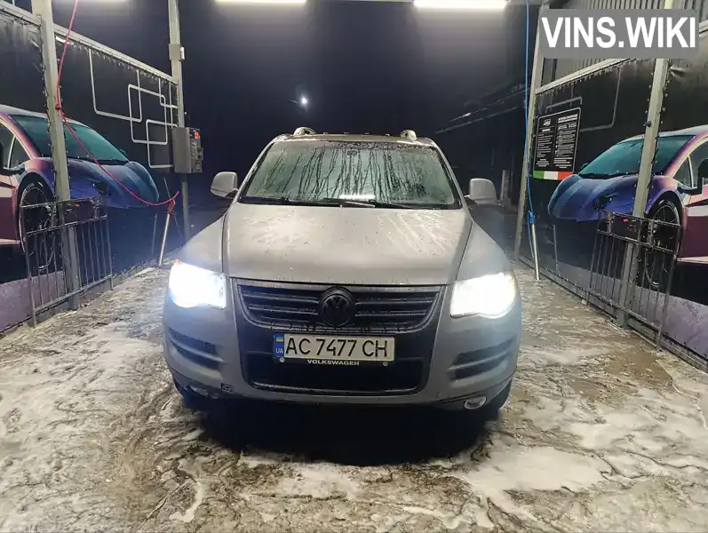 Внедорожник / Кроссовер Volkswagen Touareg 2007 3 л. Автомат обл. Волынская, Ковель - Фото 1/18