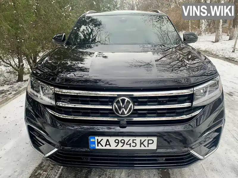 1V2FE2CA9MC210739 Volkswagen Atlas Cross Sport 2020 Позашляховик / Кросовер 3.6 л. Фото 2