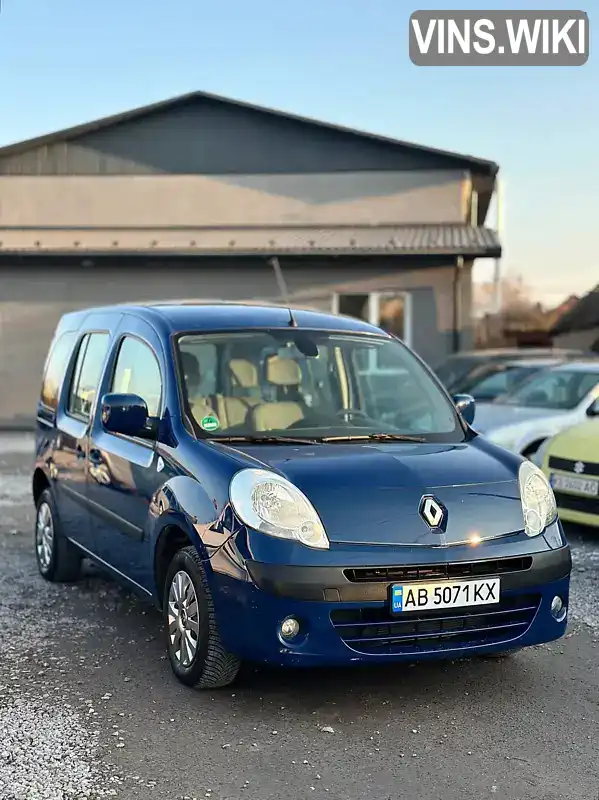 Мінівен Renault Kangoo 2008 1.6 л. Ручна / Механіка обл. Вінницька, Вінниця - Фото 1/10