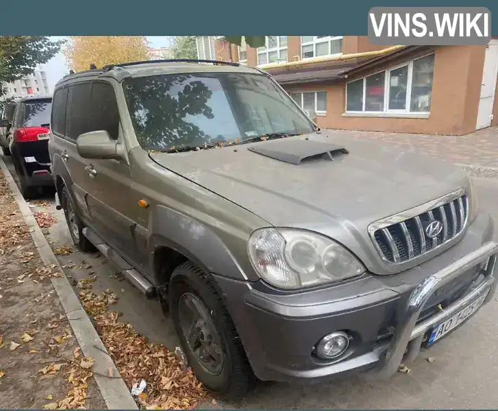 Позашляховик / Кросовер Hyundai Terracan 2002 null_content л. Автомат обл. Київська, Київ - Фото 1/3