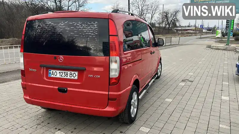 Мінівен Mercedes-Benz Vito 2005 2.15 л. Ручна / Механіка обл. Закарпатська, Іршава - Фото 1/21