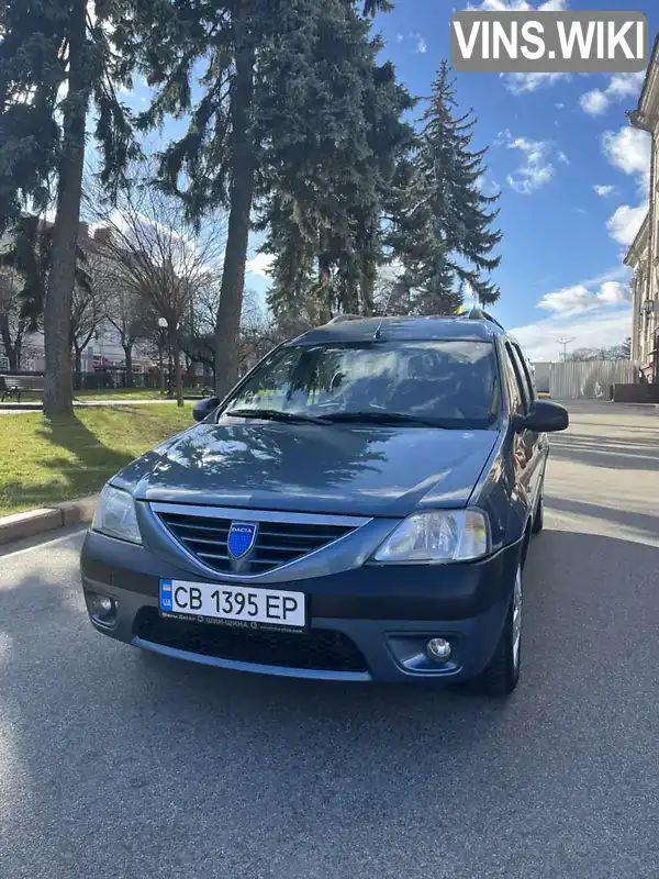 Седан Dacia Logan 2008 1.6 л. Ручна / Механіка обл. Чернігівська, Чернігів - Фото 1/20