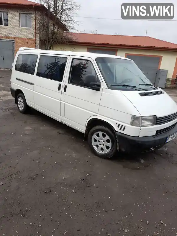 Мінівен Volkswagen Transporter 1998 2.5 л. Ручна / Механіка обл. Волинська, Локачі - Фото 1/21