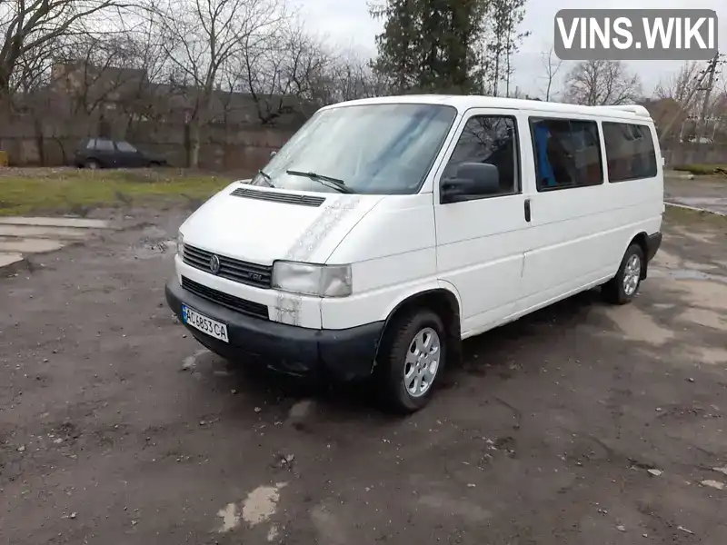 WV1ZZZ70ZXH029342 Volkswagen Transporter 1998 Минивэн 2.5 л. Фото 2