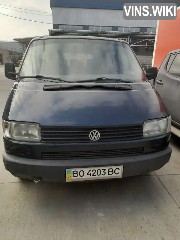 Мінівен Volkswagen Transporter 1995 null_content л. обл. Тернопільська, Тернопіль - Фото 1/8