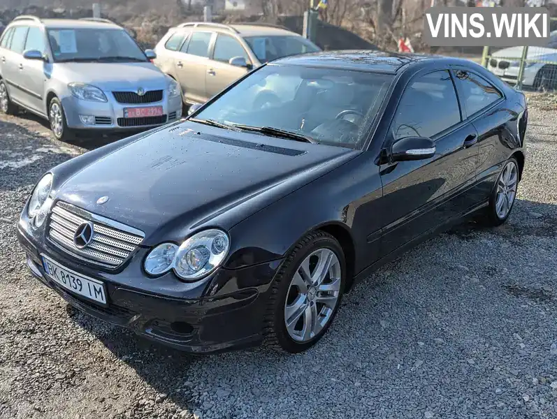 Купе Mercedes-Benz C-Class 2005 2.2 л. Автомат обл. Ровенская, Ровно - Фото 1/21