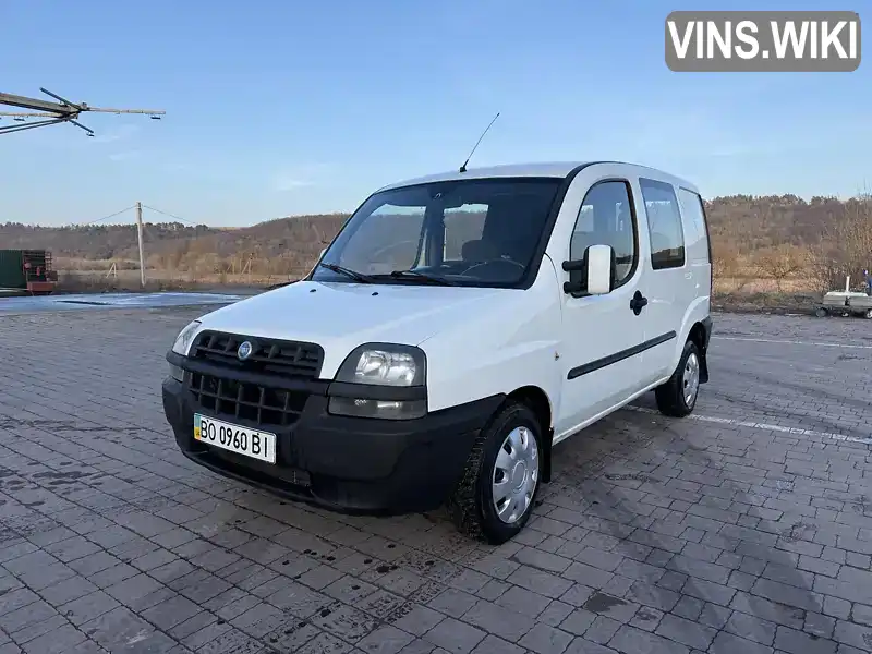 Мінівен Fiat Doblo 2003 1.91 л. Ручна / Механіка обл. Тернопільська, Теребовля - Фото 1/18