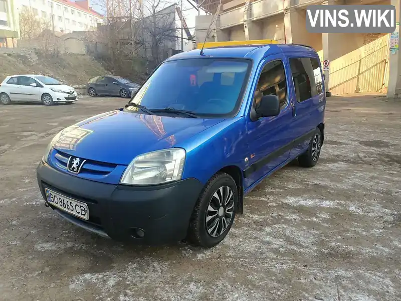 VF3GBRHYB96239513 Peugeot Partner 2006 Минивэн 2 л. Фото 1