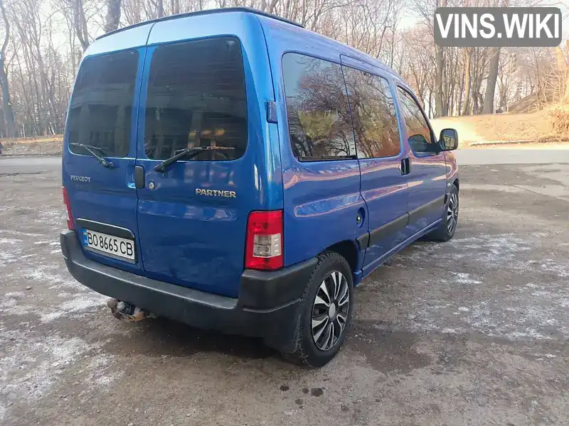 VF3GBRHYB96239513 Peugeot Partner 2006 Минивэн 2 л. Фото 4