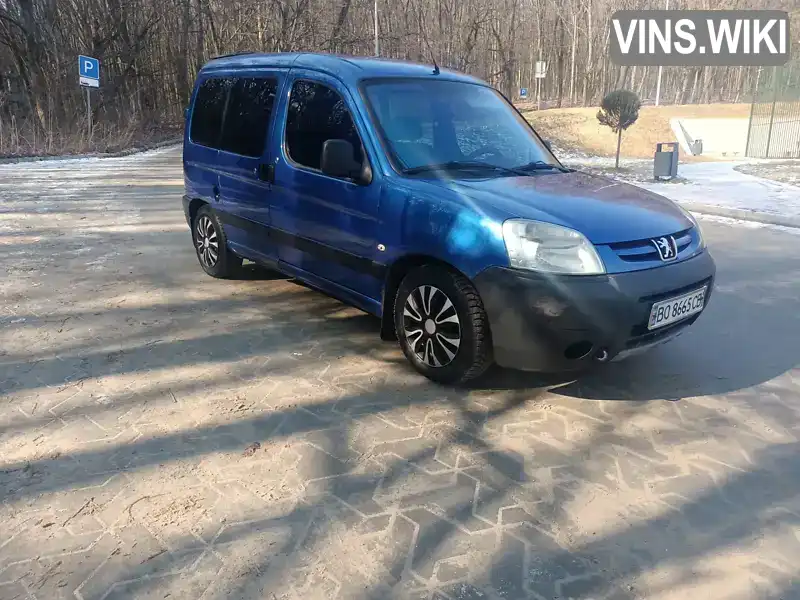 VF3GBRHYB96239513 Peugeot Partner 2006 Минивэн 2 л. Фото 9