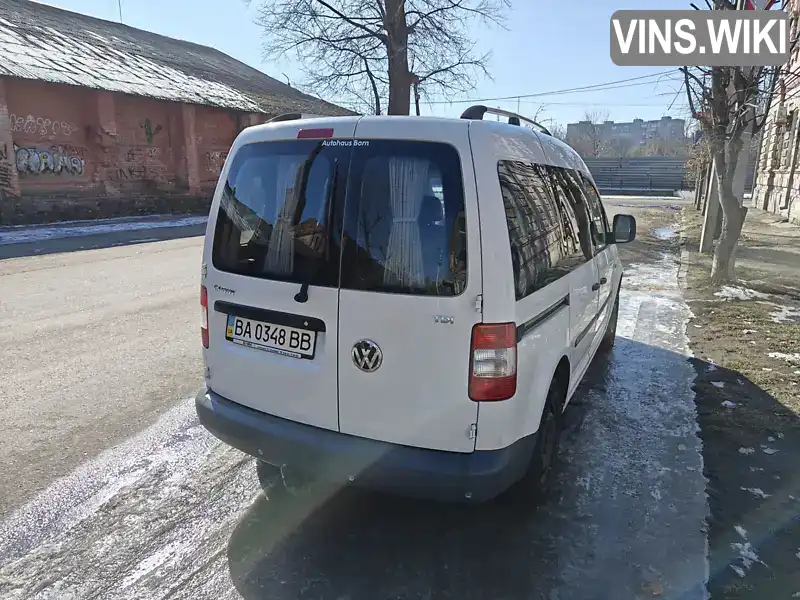 Мінівен Volkswagen Caddy 2008 1.9 л. Ручна / Механіка обл. Кіровоградська, Кропивницький (Кіровоград) - Фото 1/21