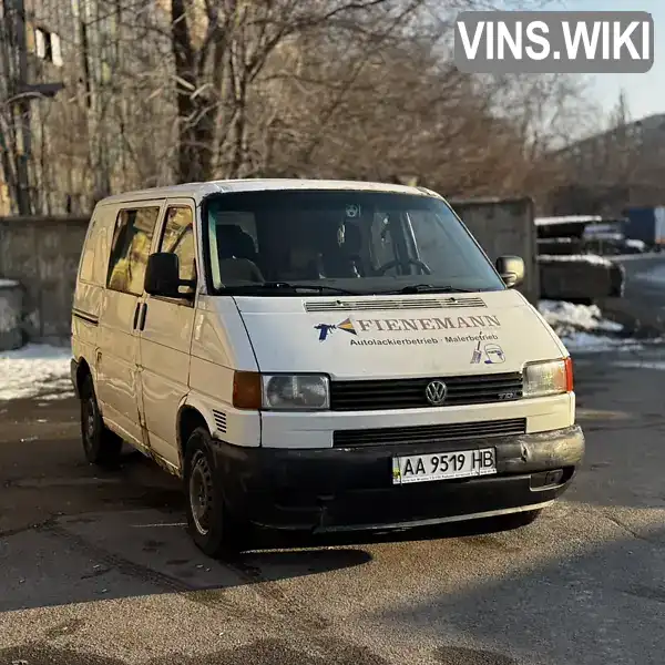 WV1ZZZ70ZWH047466 Volkswagen Transporter 1998 Минивэн 2.5 л. Фото 4