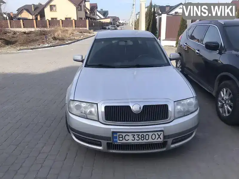 Лифтбек Skoda Superb 2005 1.9 л. Ручная / Механика обл. Львовская, Львов - Фото 1/7