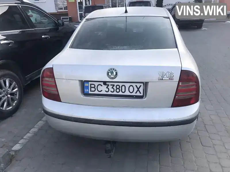 TMBCU23U069104245 Skoda Superb 2005 Ліфтбек 1.9 л. Фото 4