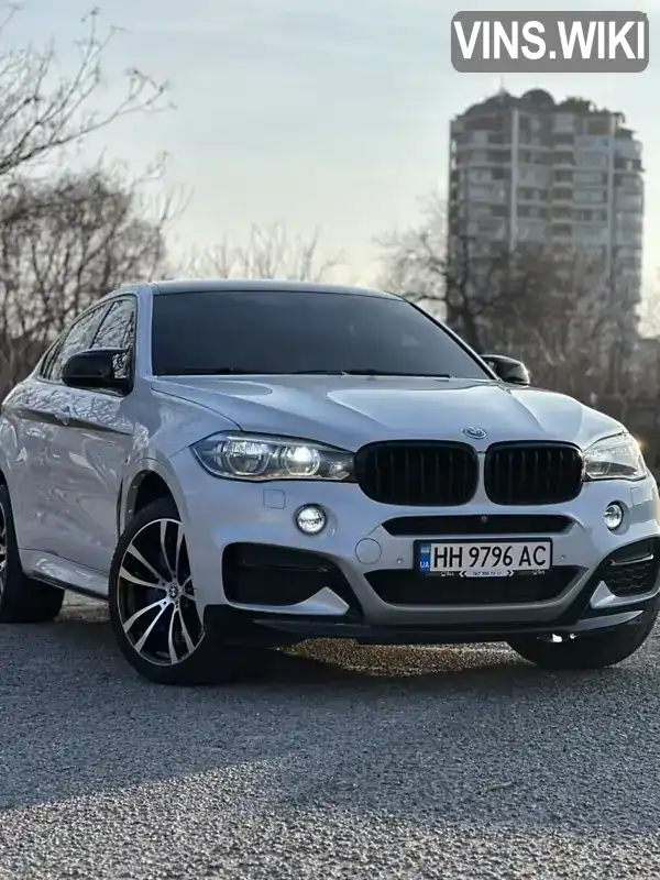 Позашляховик / Кросовер BMW X6 2016 2.99 л. Автомат обл. Одеська, Одеса - Фото 1/21