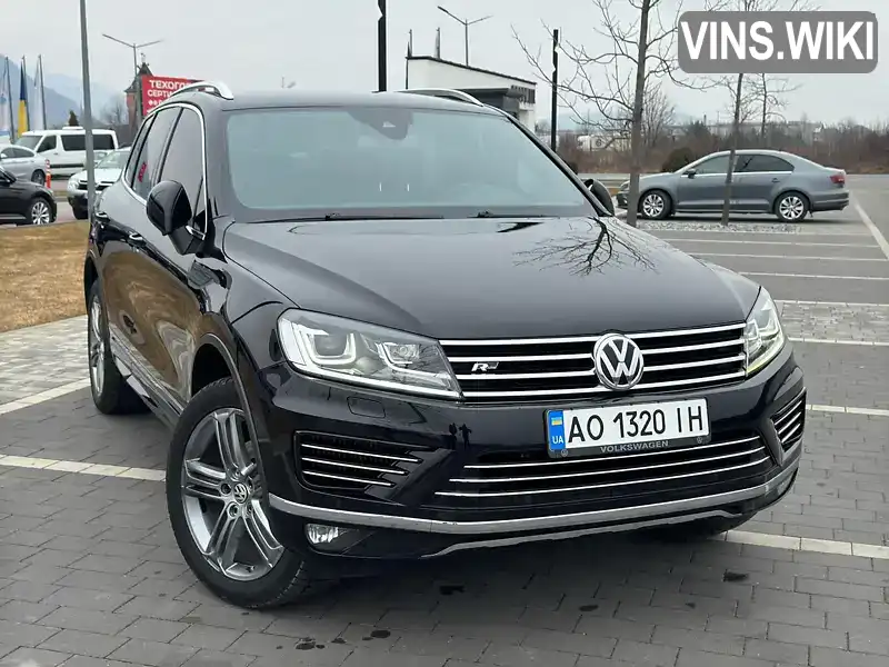 Внедорожник / Кроссовер Volkswagen Touareg 2015 3 л. Автомат обл. Закарпатская, Мукачево - Фото 1/21