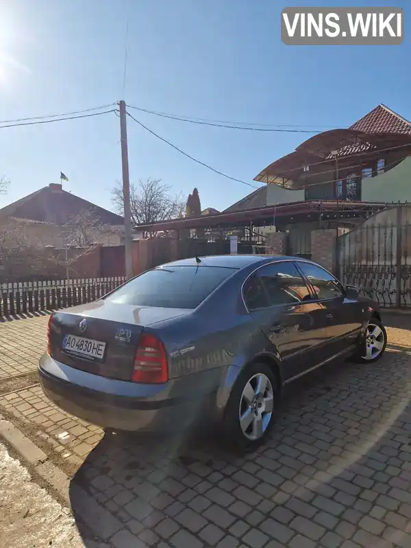 TMBDU63U869104702 Skoda Superb 2005 Ліфтбек 1.9 л. Фото 2